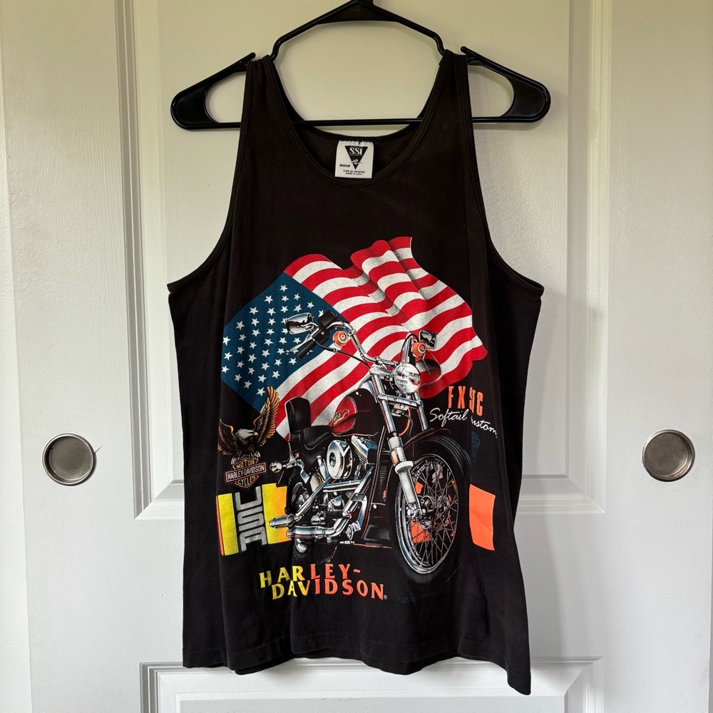Vintage 90s Harley Davidson Tank Top